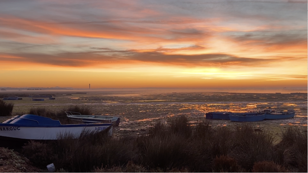 Sunrise in Moulay Boussalam